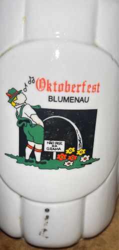 Jarra Cerveza Oktoberfest Blumenau Porcelana D Calidad