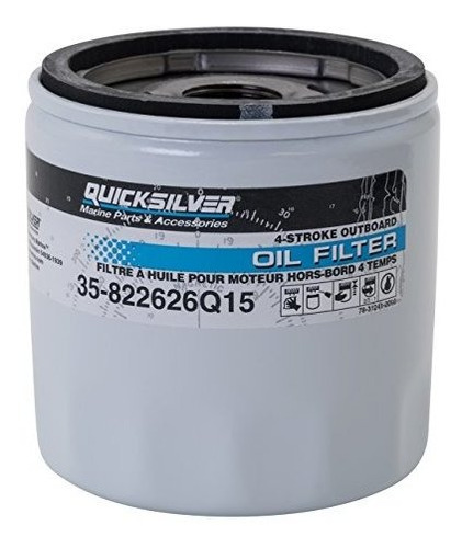 Filtrar Quicksilver 822626q15 Aceite - Mercury Y Mariner V-2