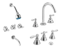 Comprar Griferia Baño Ducha Bañera + Lavatorio + Bidet Hydros Kiss