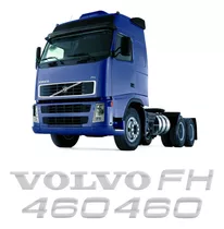 Adesivo Preto 35x19cm Caminhão Volvo Fmx 500 Caçamba A381