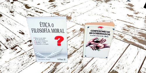 Confesiones De Un Gobernador De Mola+ Ética Filosfofia Moral (Reacondicionado)