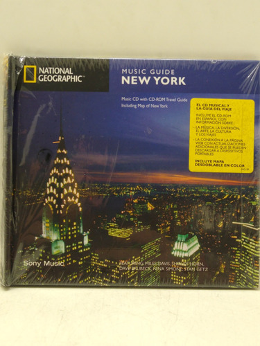 Music Guide New York National Geographic Cd Nuevo