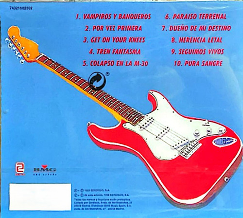 Barón Rojo - Obstinato - Cd Versión Del Álbum Estándar