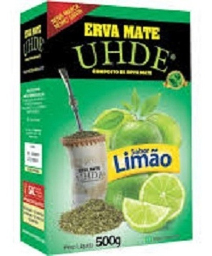 Erva Mate Uhde Limão 500 Gramas