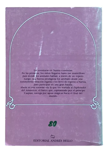 Las Crónicas De Narnia 3 La Travesía Del Explorador Del Aman (Usado)