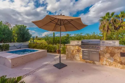 Casa Con Jardín, Jacuzzi Con Vista Al Mar Y Pergola Con Are