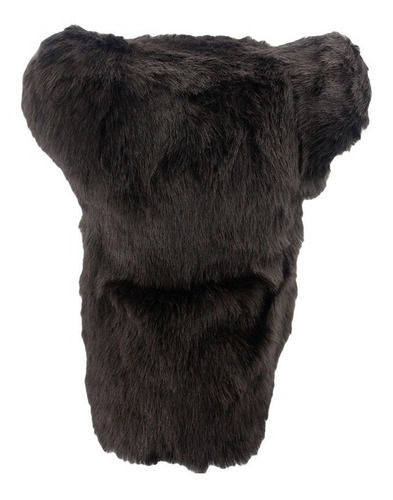 Imagen 5 de 7 de Casco De Látex Y Peluche Brown Bear Helmet Oso Café