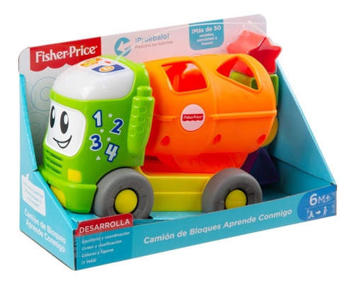 Fisher Price - Camión De Bloques - Gfj44