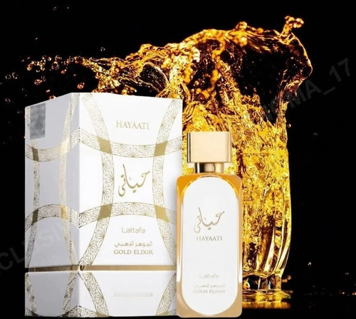 Perfume Lattafa Hayaati Gold Elixir 100 Ml Eau De Parfum