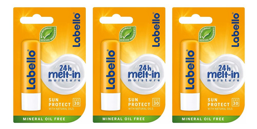 Labello Sun Protect 30 Lsf 3 Pack