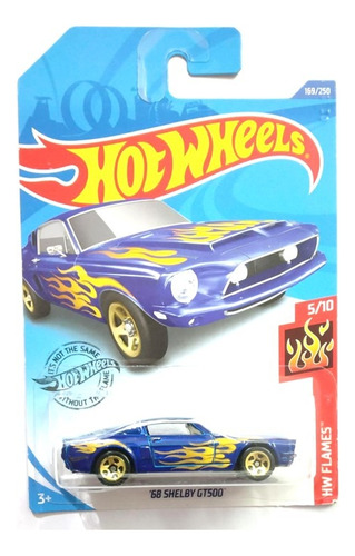 Hot Wheels Ford Shelby Gt 500 1968 Original Coleccionable
