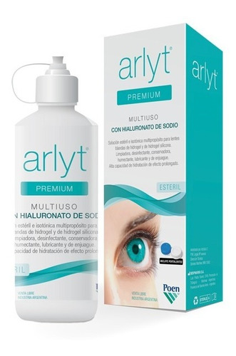 Arlyt Premium Solucion X 240ml Multiuso Hialuronato De Sodio