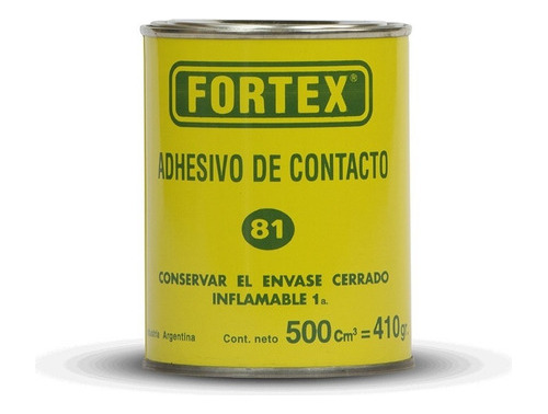 Adhesivo Contacto Fortex C81 0,5 Litros 10001 Pintumm