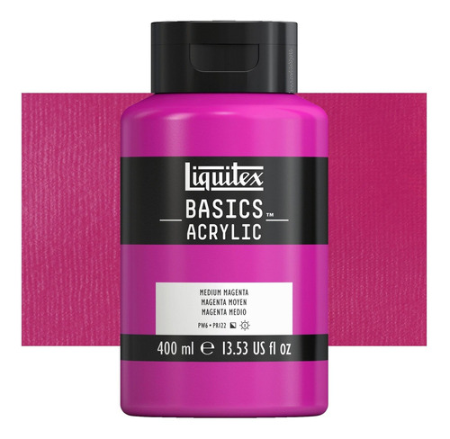 Acrilica Liquitex Basics 400ml 711 Medium Magenta