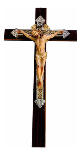 Cristo De Los Rayos Resina Fina 65x36cm Religiosos Regina