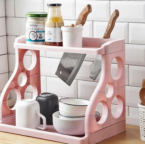Imagen 4 de 6 de Organizador Multifuncional Para Condimentos Cuchillos Cocina