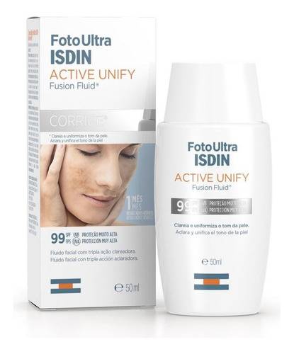 Fotoprotector Isdin Ultra 100 Active Unify Fps Color X 50 Ml