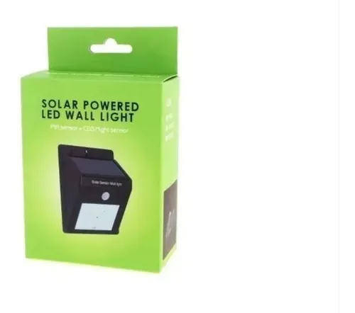 Foco 30 Led Solar Exterior E Interior