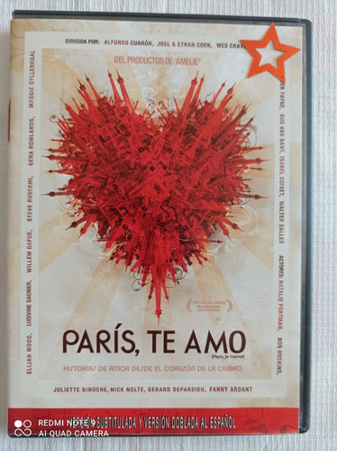 Dvd París, Te Amo Nick Nolte 