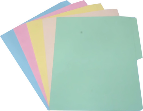 Folder Carta Crema Marca Apsa, Color Full O Diem (100 Pz)