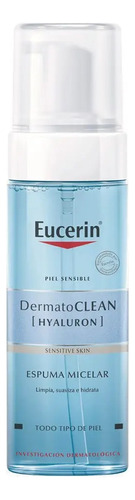 Eucerin Espuma Micelar Facial Dermatoclean Hyaluron X150ml