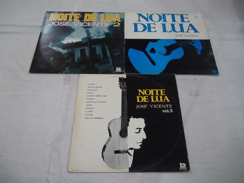 Lp Vinil - José Vicente - 3 Discos