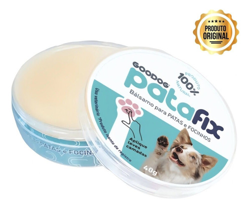 Creme Hidratante Anti-ressecamento Patafix 40g Para Cachorro