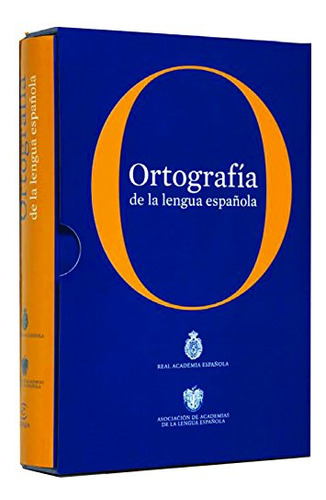 Libro Ortografía De La Lengua Española De Rae Real Academia