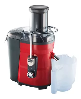 Extractor de jugos Oster FPSTJE317 rojo 220V con accesorios