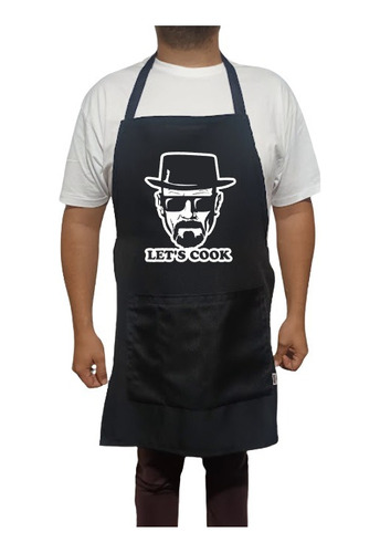 Delantal De Cocina Lets Cook Breaking Bad, Dia Del Padre