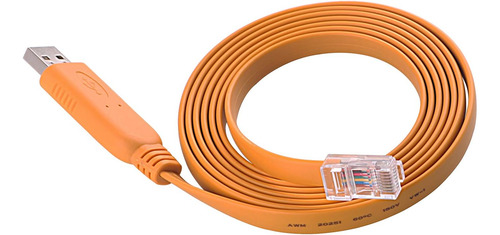 Ftdi Usb To Serial / Rs232 Console Rollover Cable For C...