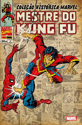 Coleção Histórica Marvel: Mestre Do Kung Fu - Volume 2, de Moench, Doug. Editora Panini Brasil LTDA, capa mole em português, 2018