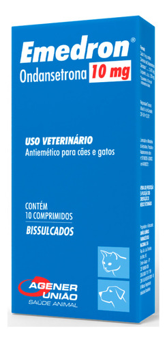 Kit 2 Unidades - Emedron 10mg Agener União 10 Comprimidos