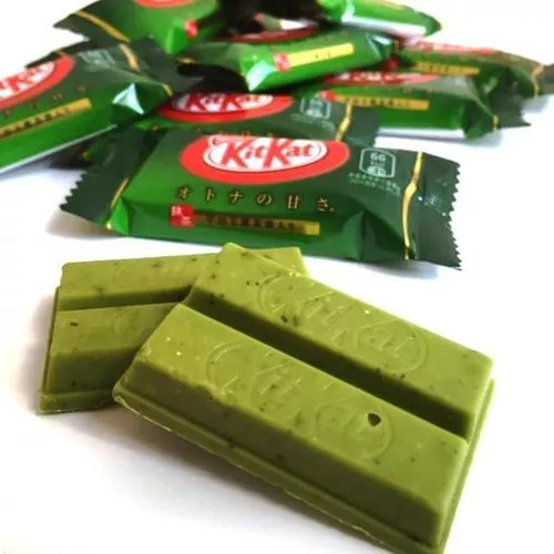 Kit Kat Sabor Matcha Japonés Importado 11 Pzas/124.3 G