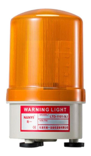 Luz De Advertencia Giratoria 24v Naranja