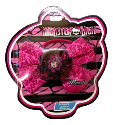 Accesprops De Pelo Monster High Draculaura Colita Moño 