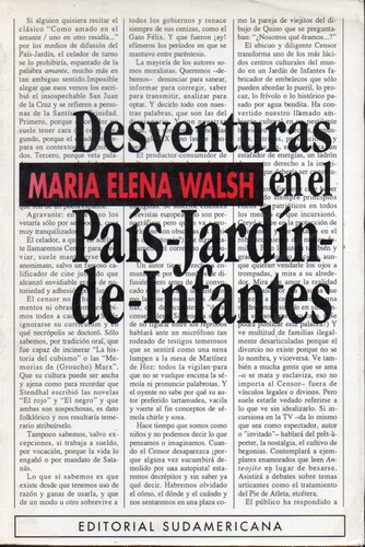 Maria Elena Walsh  Desventuras En El Pais Jardin De Infantes