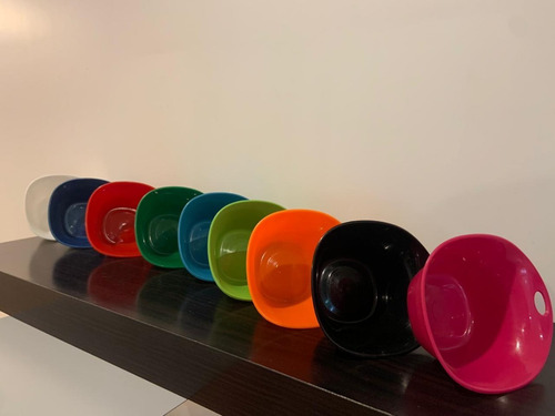 Pack Bolson De 120 Compoteras Plastica P/ Mayor Bowl Cazuela