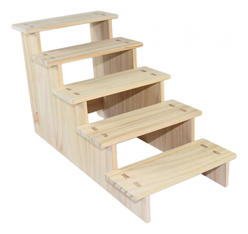 Soporte De Exhibición Coleccionable De Madera, 5 Capas 20cm