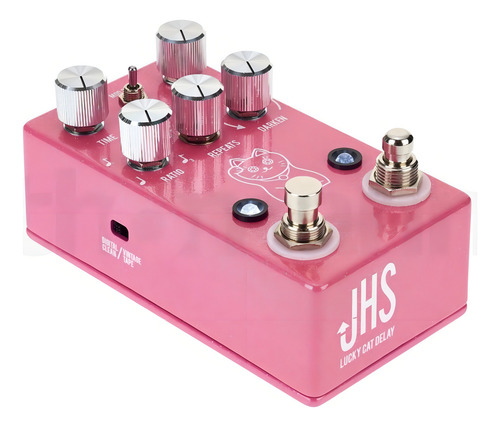 Pedal de efecto Lucky Cat Pink de Jhs Pedals