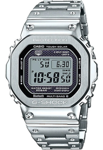 Relógio G-shock Gmw-b5000d-1dr Solar Bluetooth Full Metal
