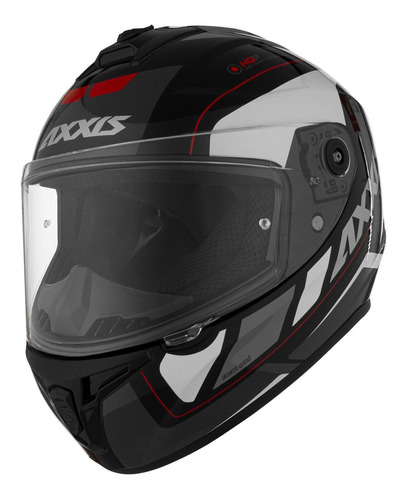 Casco Moto Axxis Draken Wind Blanco Brillo Integral Antares