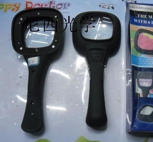 Lupa De Mano Con Luces Led Y Luz Ultravioleta Th-558 Isc