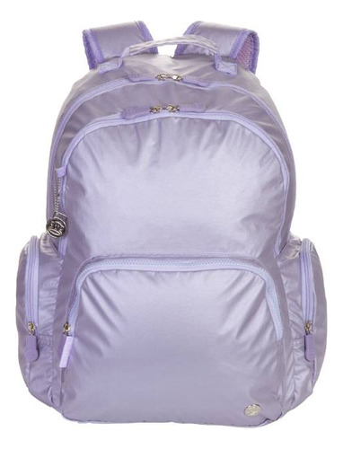 Mochila Sestini Paul Frank Metálica Lilás 75681-51