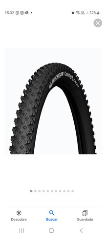 Neumático Michelin Country Race'r 26x1.95 Bicicleta Mtb