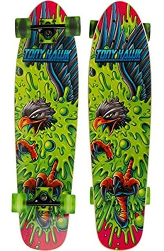 Tony Hawk 31  Complete Cruiser Skateboard, 9-ply Maple Deck