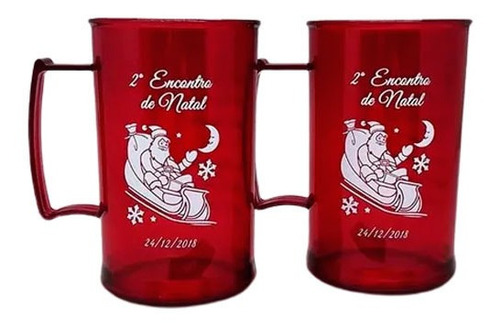 100 Canecas De Chopp 300ml Acrílico Personalizados | Frete grátis 100 Canecas De Chopp 300ml Acrílico Personalizados | Frete grátis