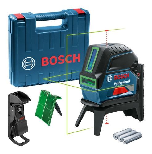 Nível A Laser Linhas E Pontos Verde 15mts Gcl 2-15g Bosch