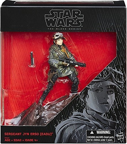 Disney Star Wars The Black Series Sargento Jyn Erso Eadu Fig