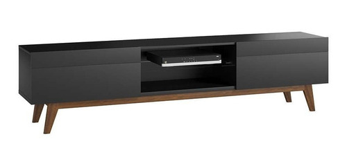 Imagen 3 de 9 de Mueble De Tv En Madera Lacado Ref Rack41